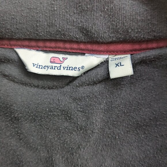 Vineyard vines Jet Black Blank Classic Shep Shirt pullover - Picture 7 of 12
